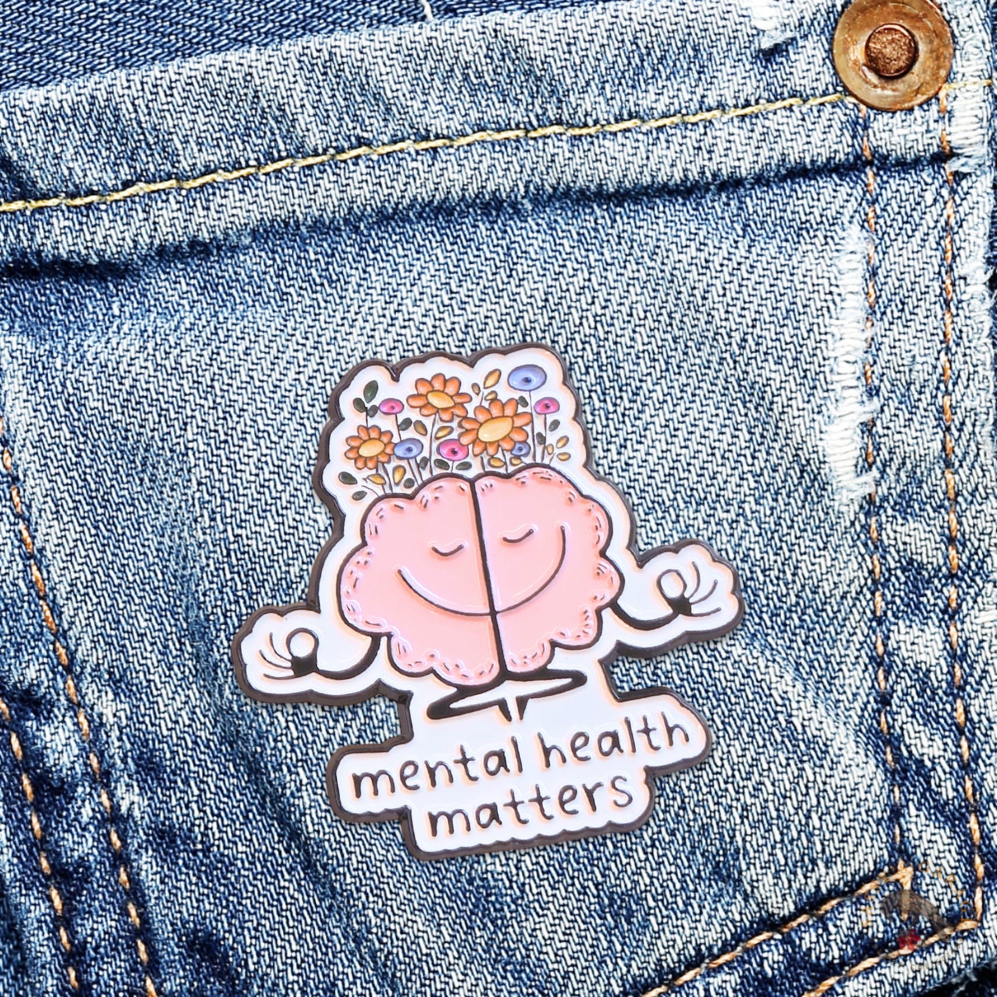 Mental Health Matters (Zen Mind) | Collectible Pin
