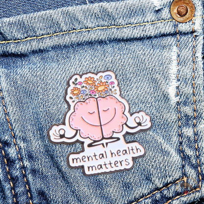 Mental Health Matters (Zen Mind) | Collectible Pin