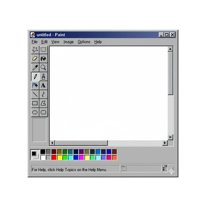 MS Paint Novelty Notepad