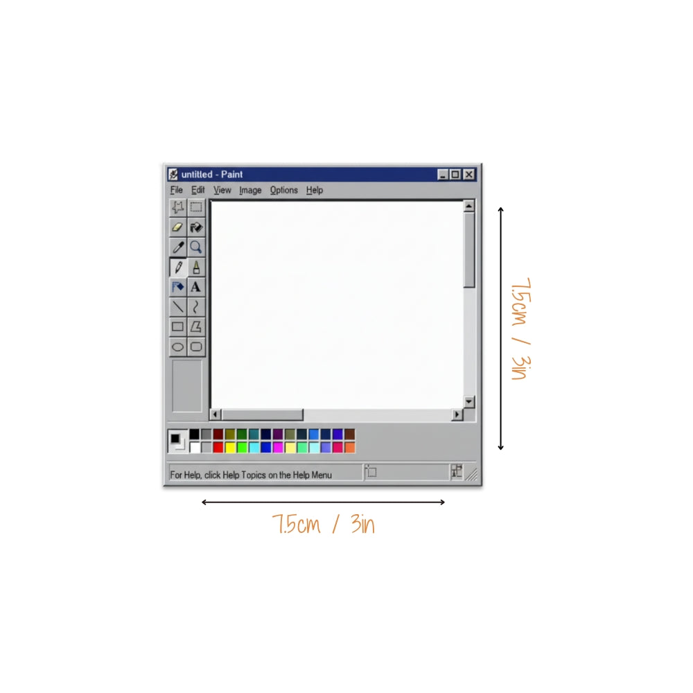 MS Paint Novelty Notepad