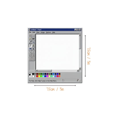 MS Paint Novelty Notepad