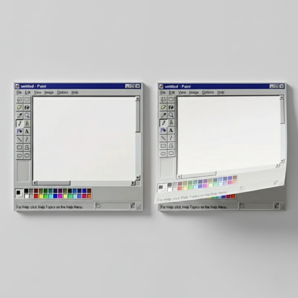 MS Paint Novelty Notepad