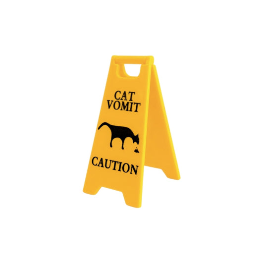 Mini Cat Wet Floor Sign