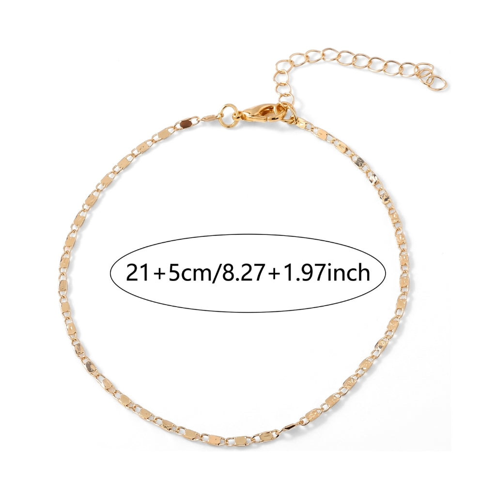 Minimalist Gold Chain | Anklet