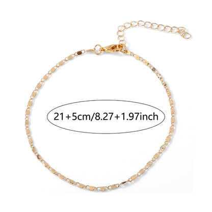 Minimalist Gold Chain | Anklet