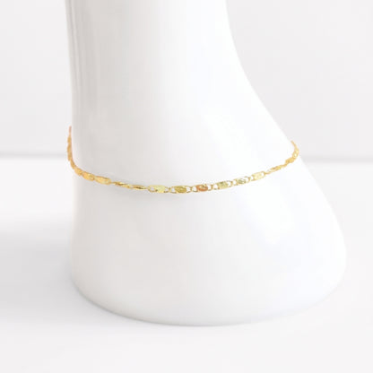 Minimalist Gold Chain | Anklet