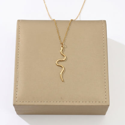 Minimalist Snake [Gold] | Necklace