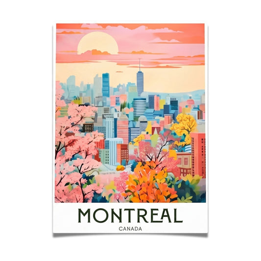 Montreal | Canvas Art Print