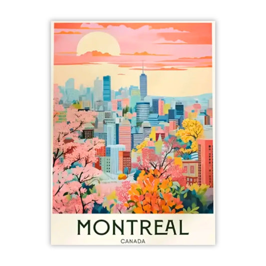 Montreal | Canvas Art Print