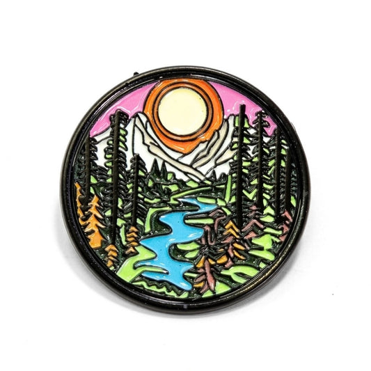 Mountain Sunset | Collectible Pin