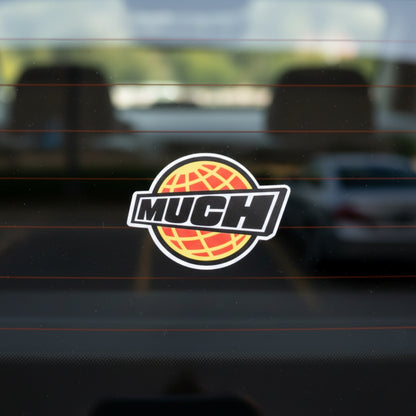 Much Music Vintage Logo | Vinyl Sticker