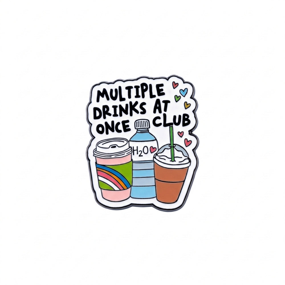 Club Boissons Multiples à la Fois | Pin de Collection