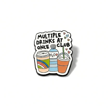 Club Boissons Multiples à la Fois | Pin de Collection