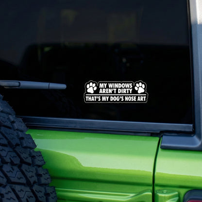 That's My Dog's Nose Art | Vinyl Sticker