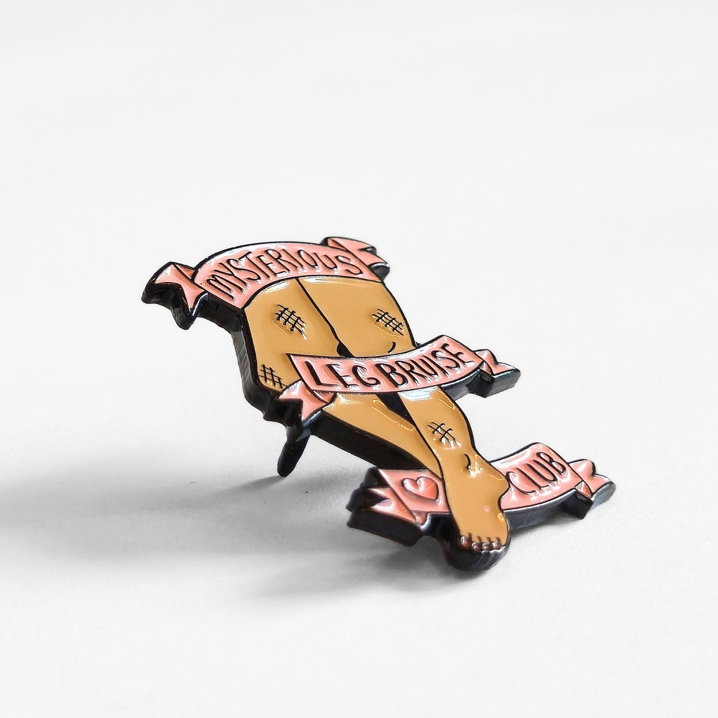 Mysterious Leg Bruise Club | Collectible Pin