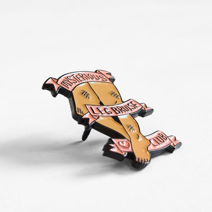 Mysterious Leg Bruise Club | Collectible Pin