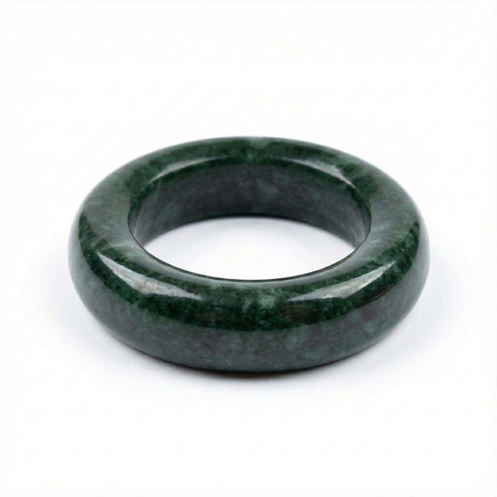 Pierre de Jade Naturelle | Bague [Taille 8]