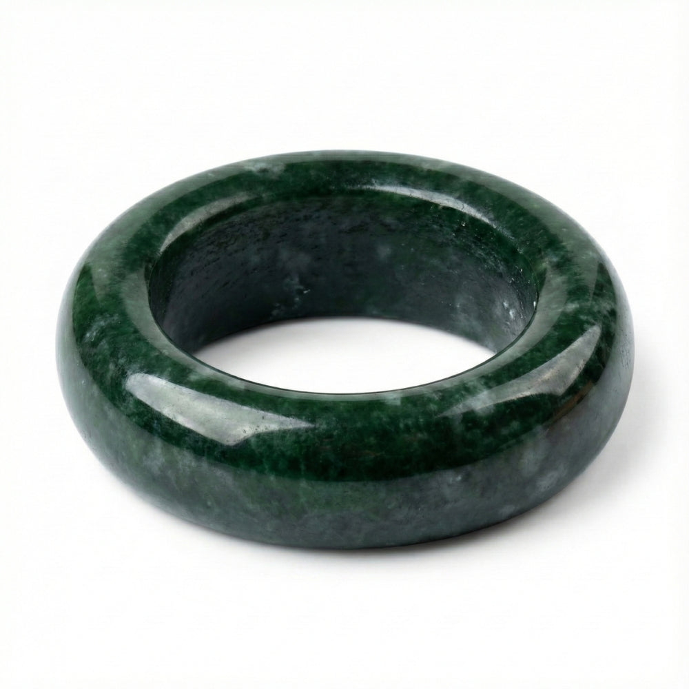 Pierre de Jade Naturelle | Bague [Taille 8]