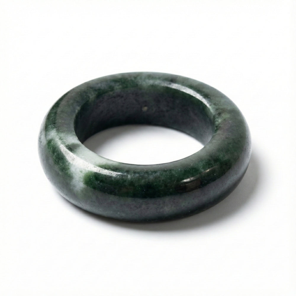 Pierre de Jade Naturelle | Bague [Taille 8]