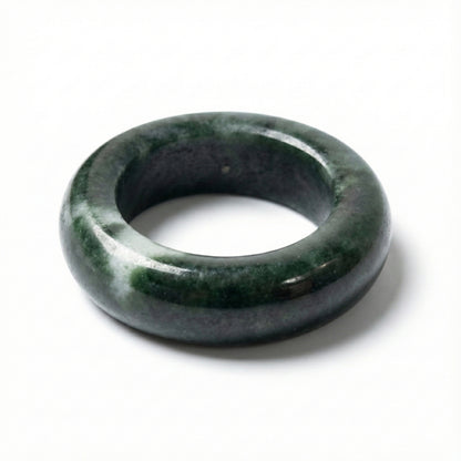 Pierre de Jade Naturelle | Bague [Taille 8]