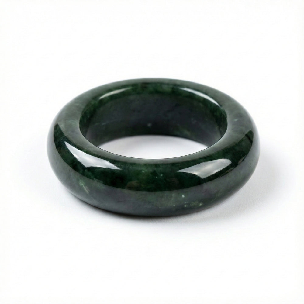 Pierre de Jade Naturelle | Bague [Taille 8]