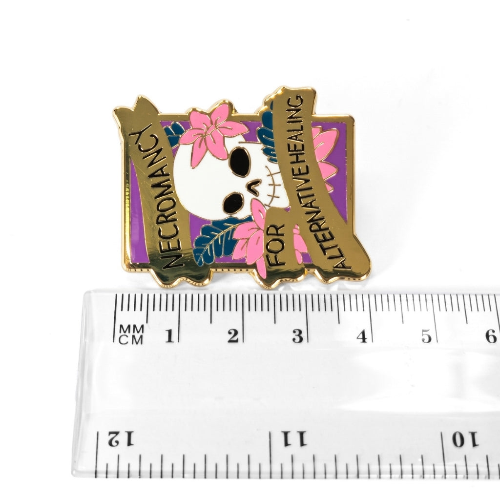 Necromancy for Alternative Healing | Collectible Pin