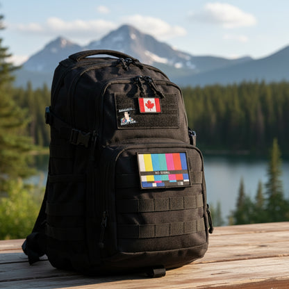 'No Signal' TV Retro Patch