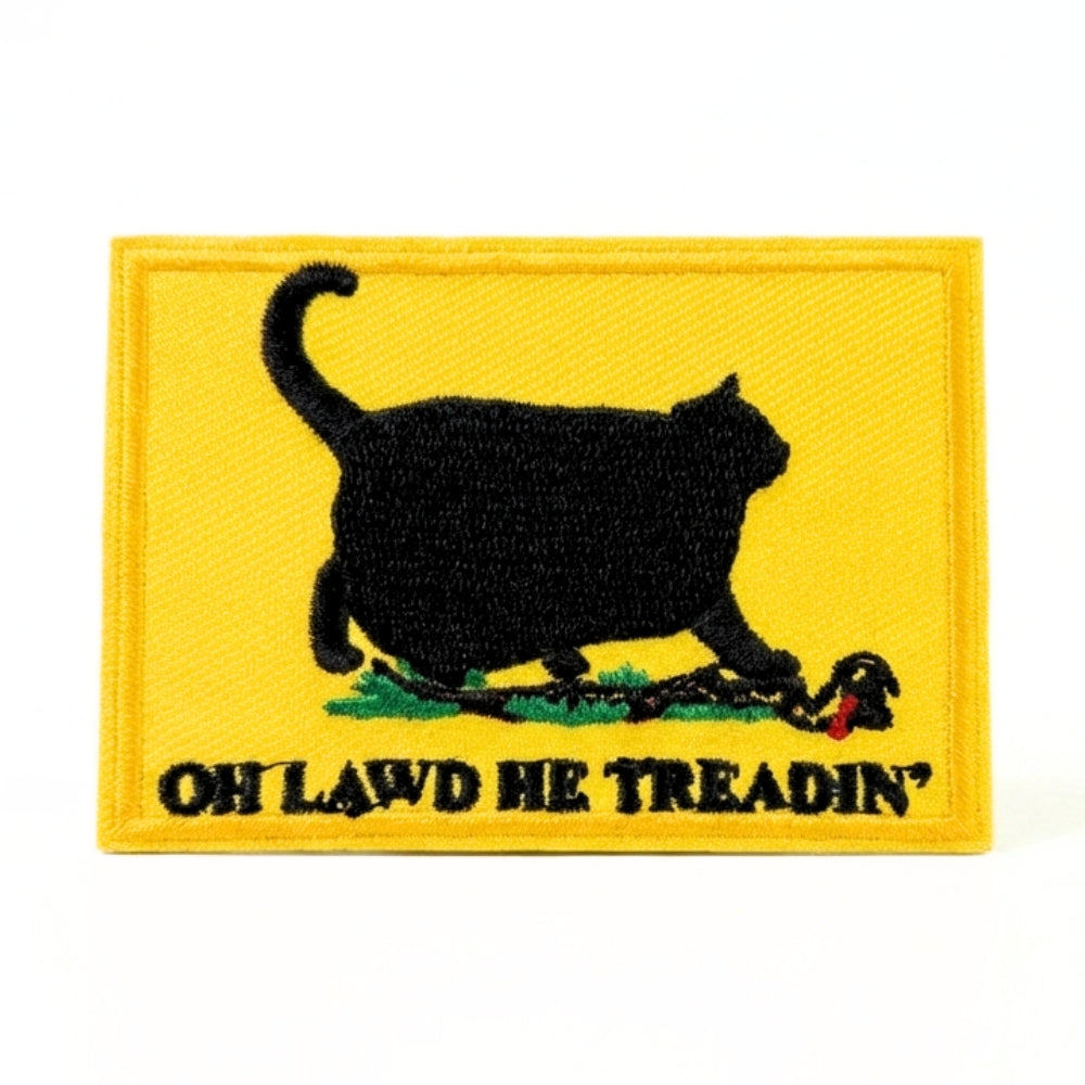 Oh Lawd He Treadin' | Embroidered Patch