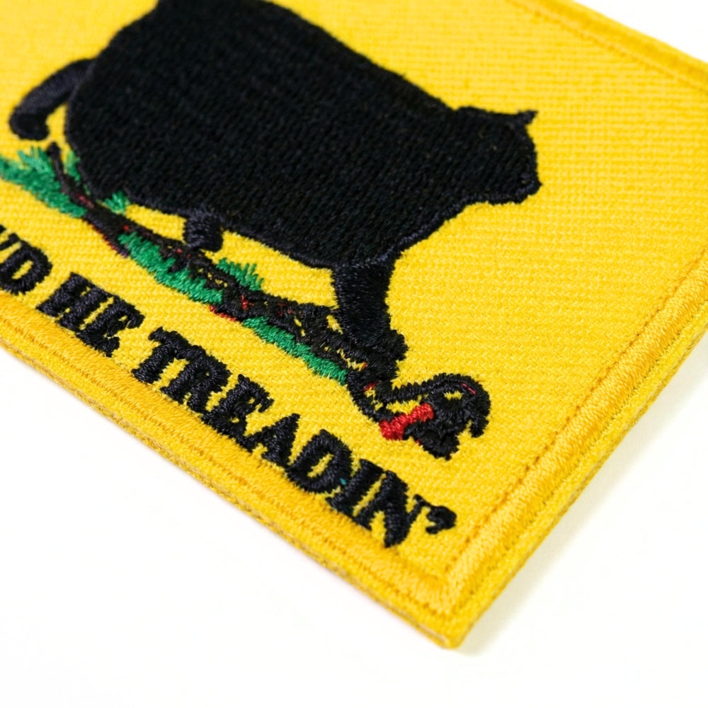 Oh Lawd He Treadin' | Embroidered Patch