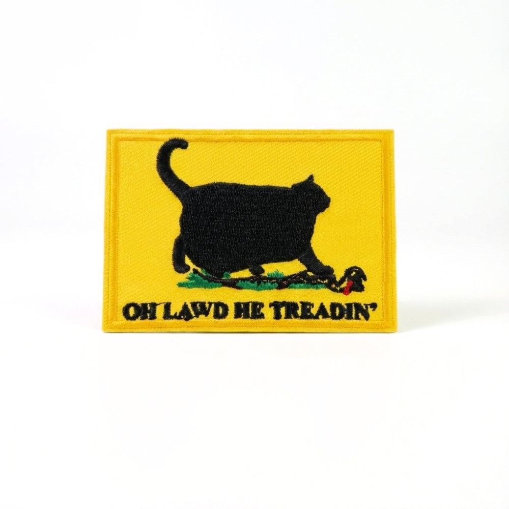 Oh Lawd He Treadin' | Embroidered Patch