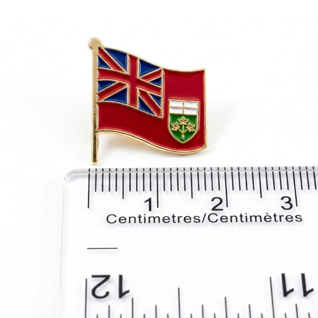 Ontario Flag [Vintage] | Collectible Pin