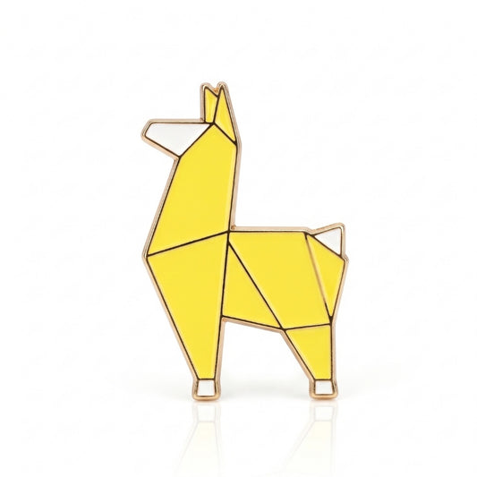 Origami Alpaca | Collectible Pin