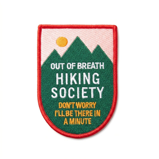 Out of Breath Hiking Society | Embroidered Patch