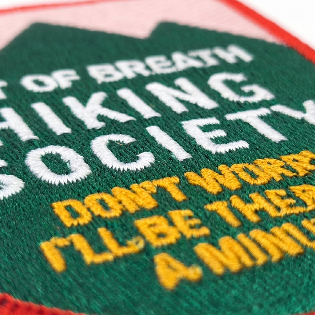 Out of Breath Hiking Society | Embroidered Patch