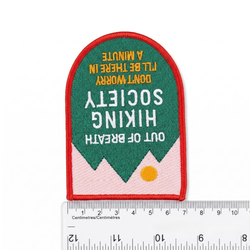 Out of Breath Hiking Society | Embroidered Patch