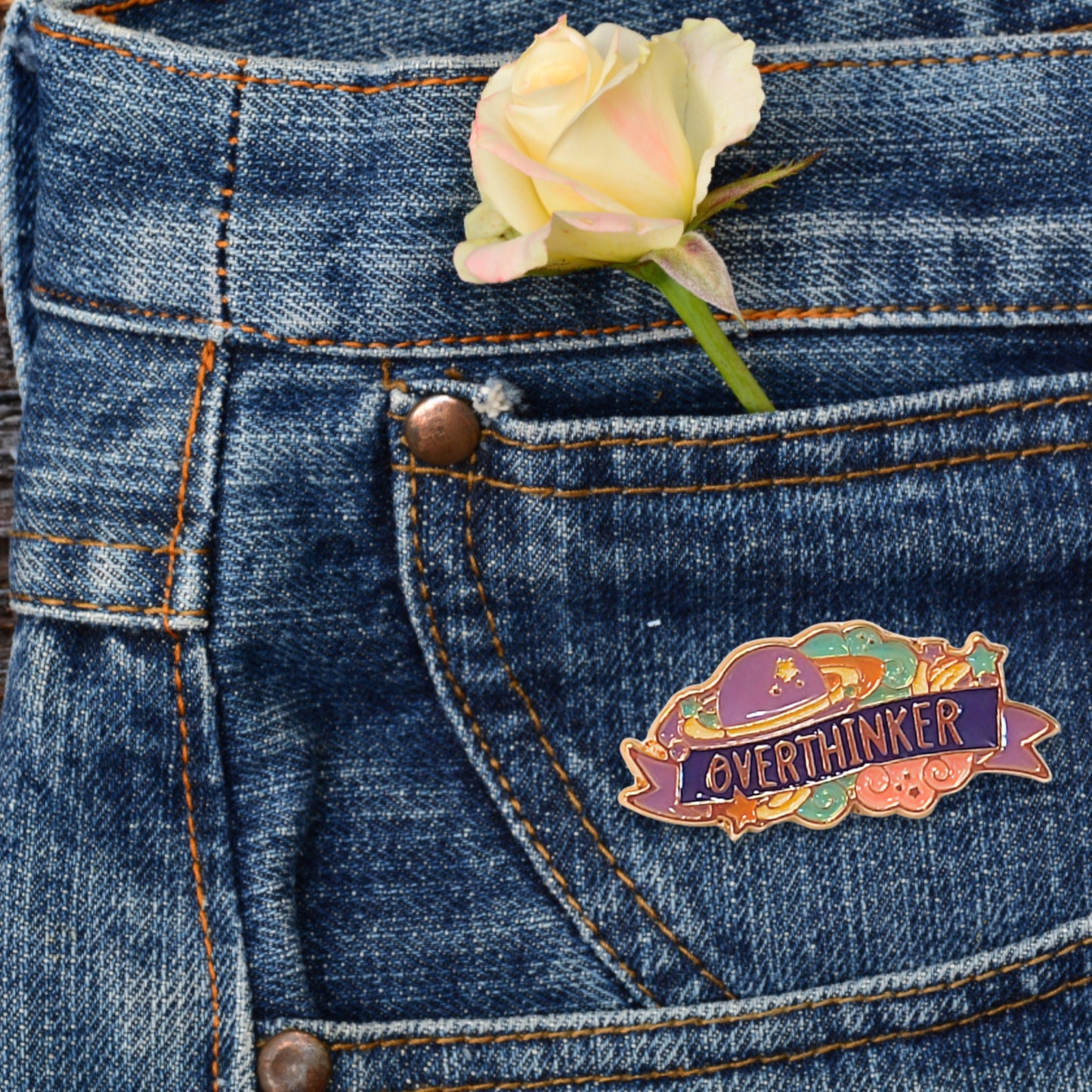 Overthinker | Collectible Pin