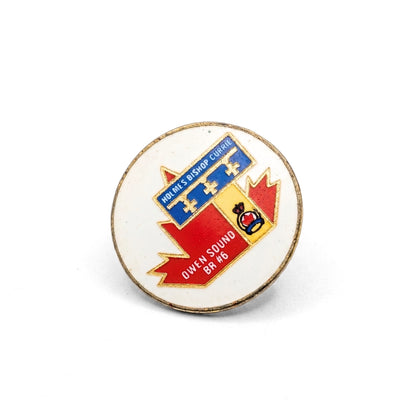 Branch 6 - Owen Sound "Holmes Bishop Currie" [Vintage Royal Canadian Legion] | Collectible Pin