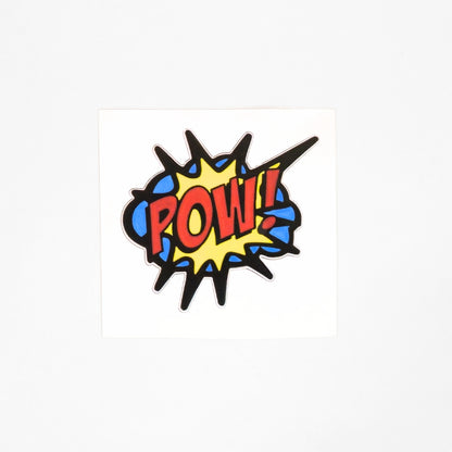 POW! Vintage Comic Action | Vinyl Sticker