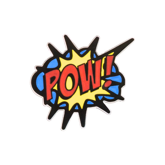 POW! Vintage Comic Action | Vinyl Sticker