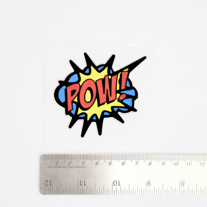 POW! Vintage Comic Action | Vinyl Sticker