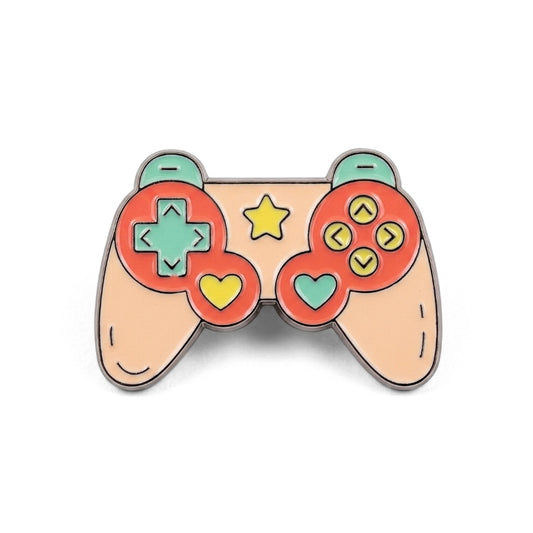 Pastel Retro Game Controller | Collectible Pin
