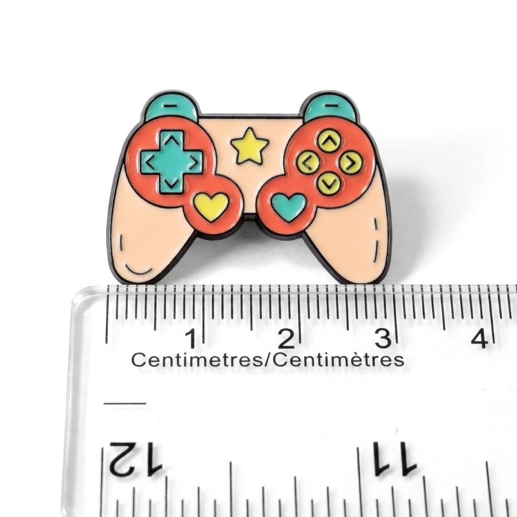 Pastel Retro Game Controller | Collectible Pin