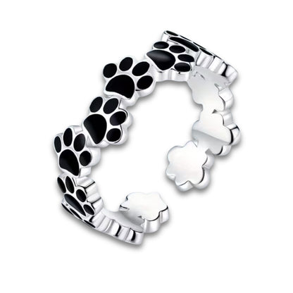 Paw Prints Band | Ring