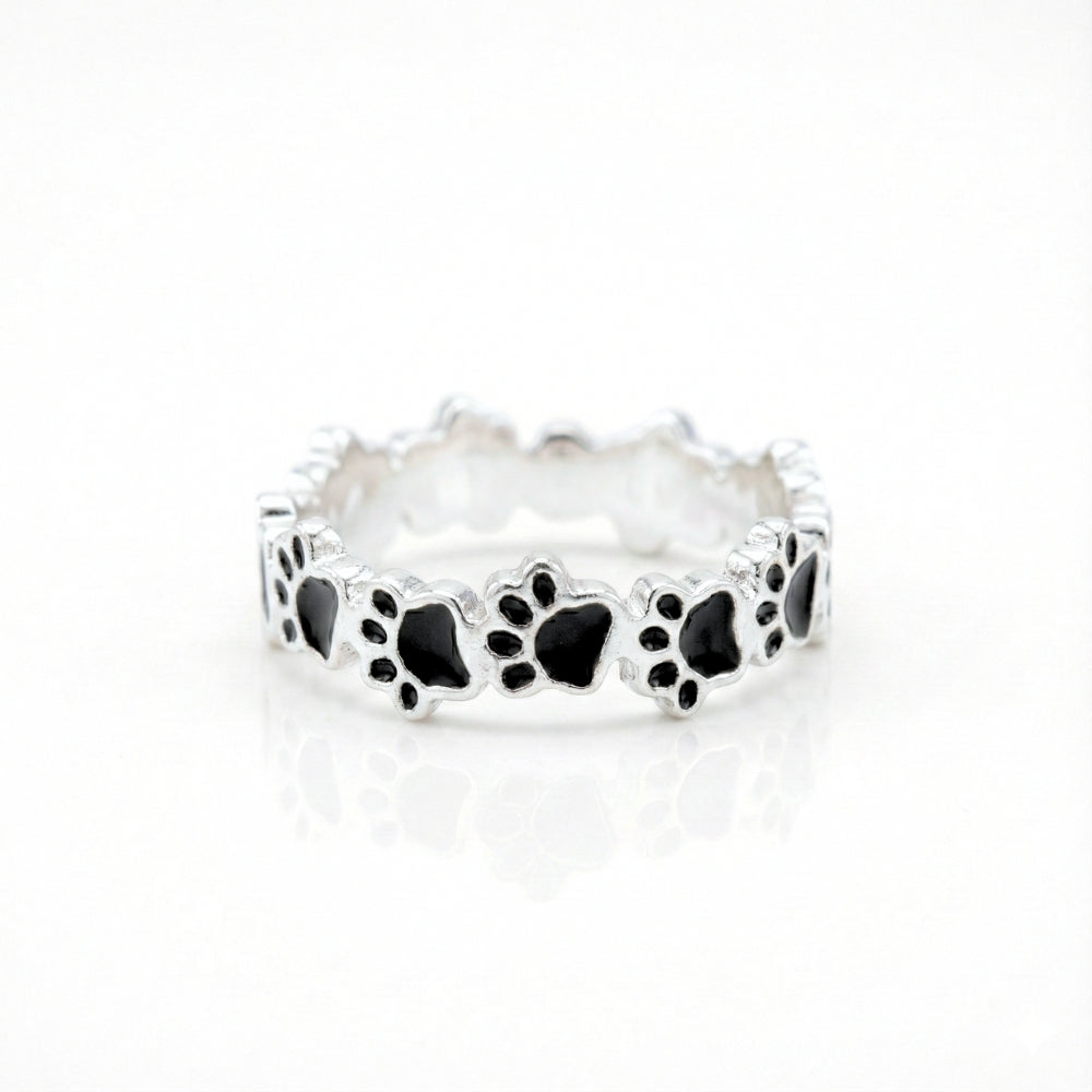 Paw Prints Band | Ring