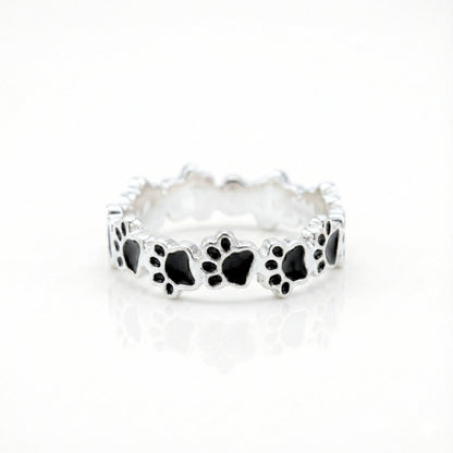 Paw Prints Band | Ring