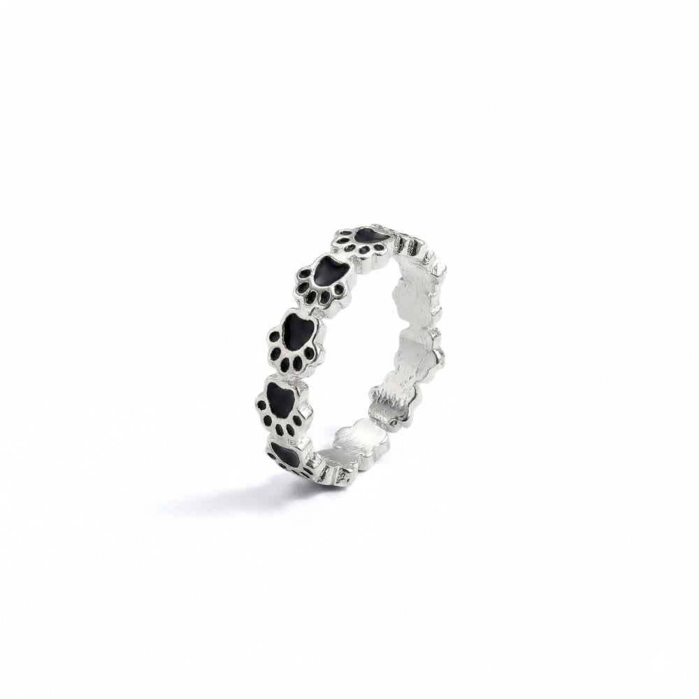 Paw Prints Band | Ring