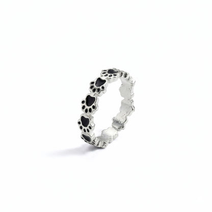 Paw Prints Band | Ring