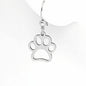 Paw Print Cut-Out Earrings