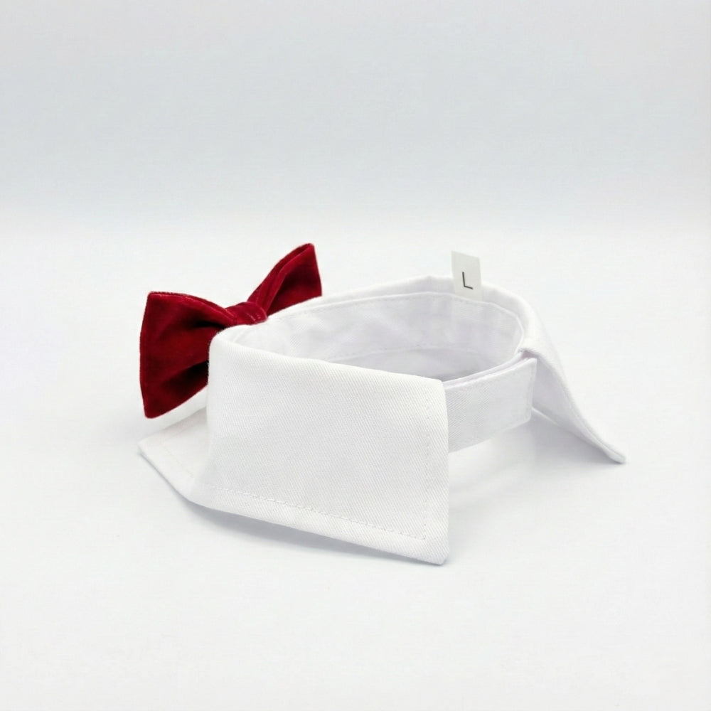 Red Velvet Bowtie | Pet Collar