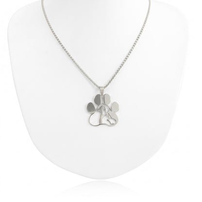 Pet Tribute Steel Pendant | Necklace